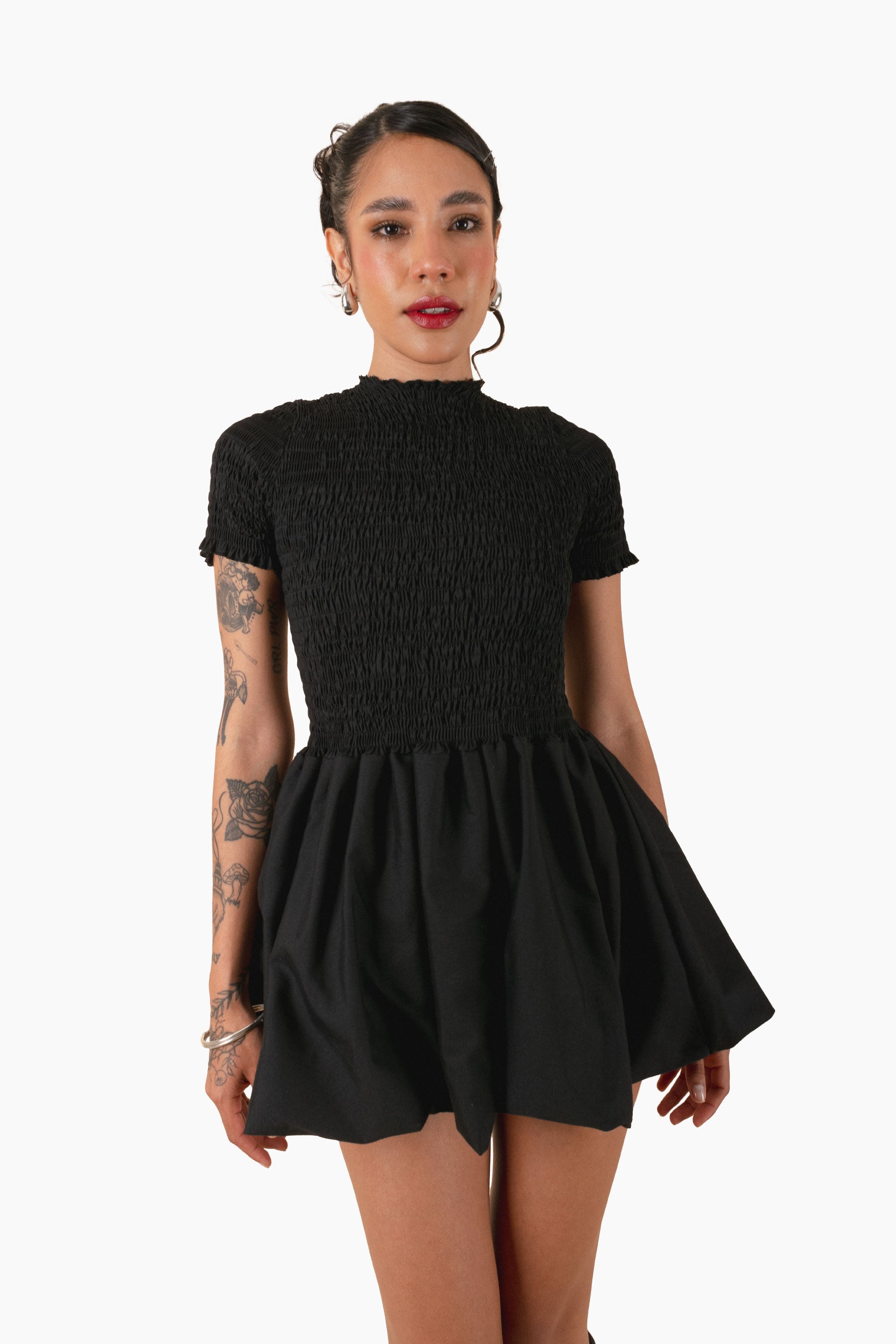 MINI DRESS LONDON NEGRO