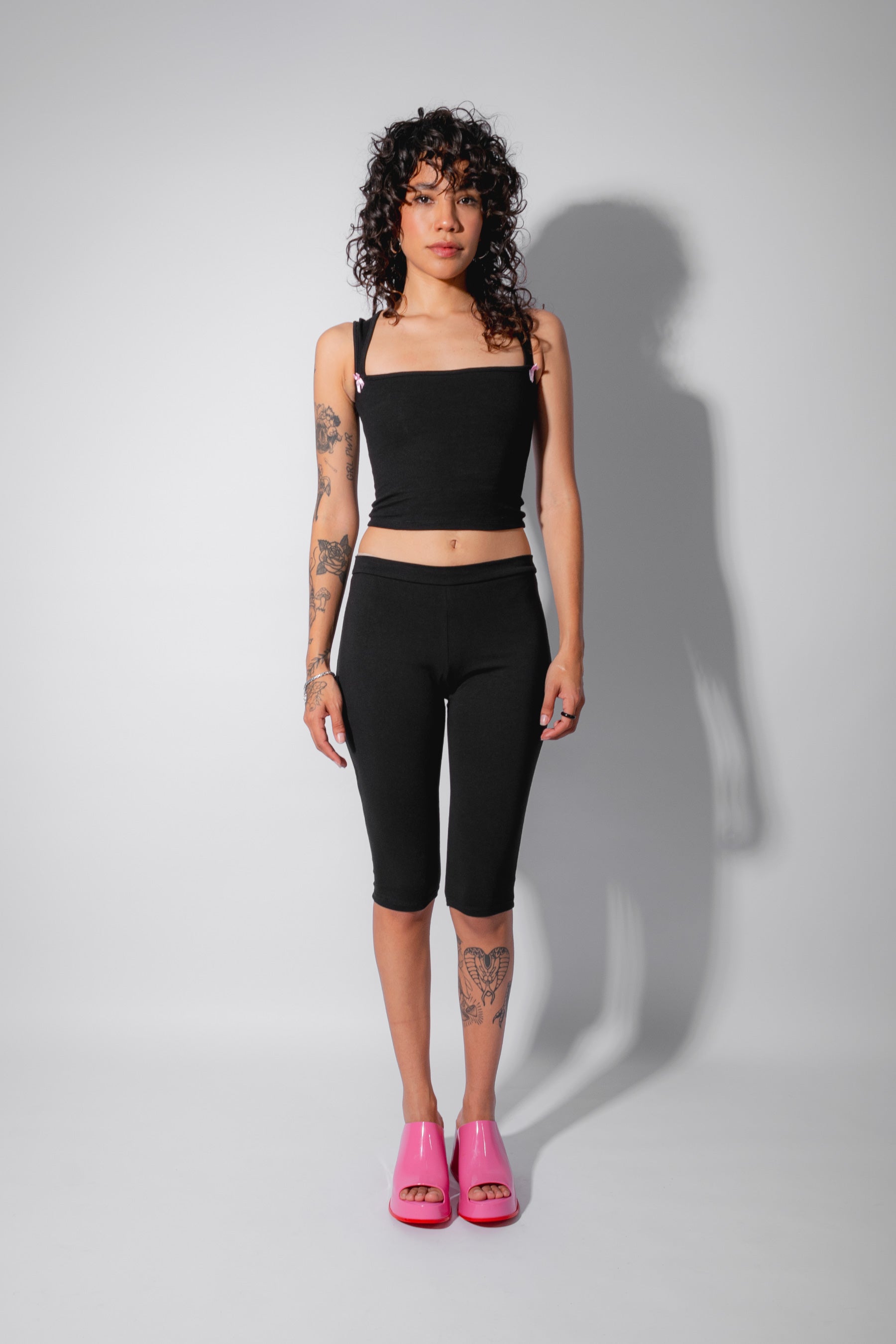 PANT CAPRI NEGRO